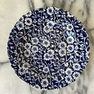 6” “Calico” Royal Crownford Staffordshire Dishes / Handmade Clay Earthenware